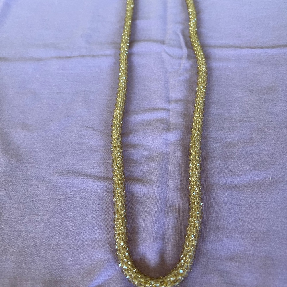 Talbots Gold Shimmering Necklace!!!